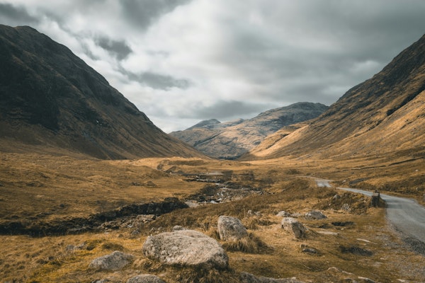 Majestic Scottish Valley View