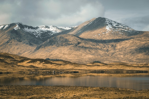 Snow-Kissed Scottish Wilderness