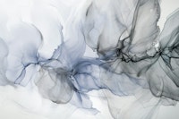 Calm Blue Grey Gentle Haze Swirl ταπετσαρία