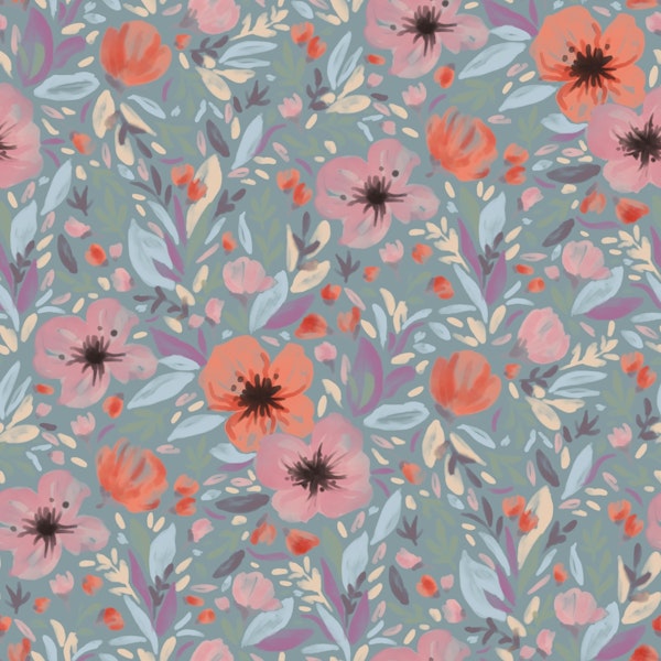 Watercolor Bloom Arona