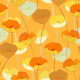 Retro Orange Poppies