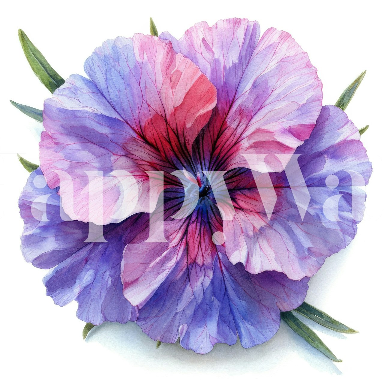 Ταπετσαρία Sweet William Bloom σε ένα δωμάτιο