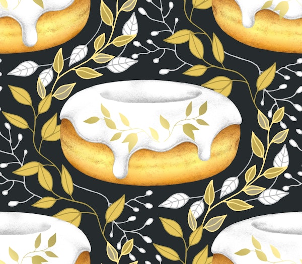 Doughnut Damask