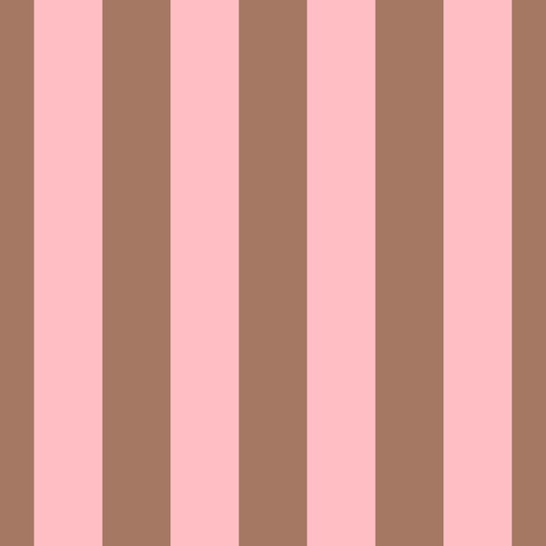 Mocha Brown and Pink Vertical Stripe Pattern