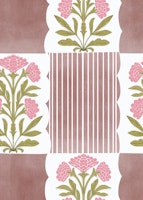 Elegant Floral Geometry ταπετσαρία