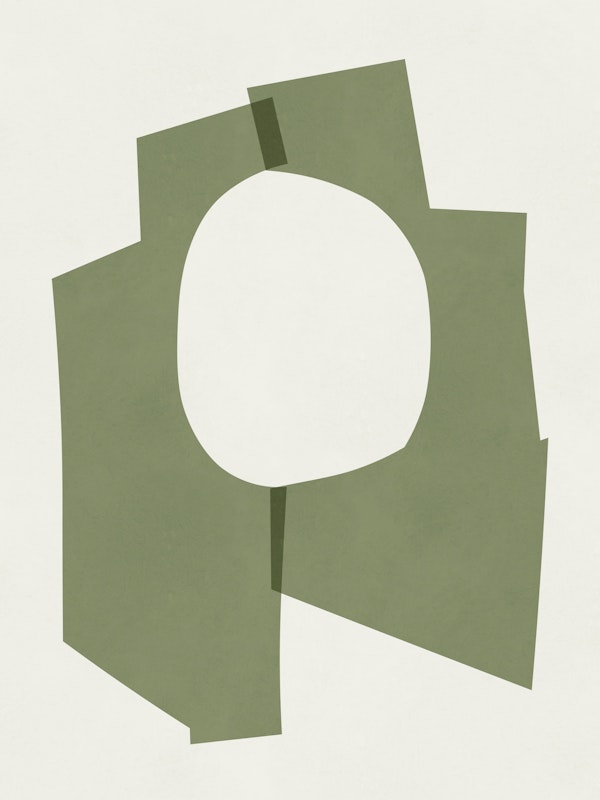 Green Abstract Geometry