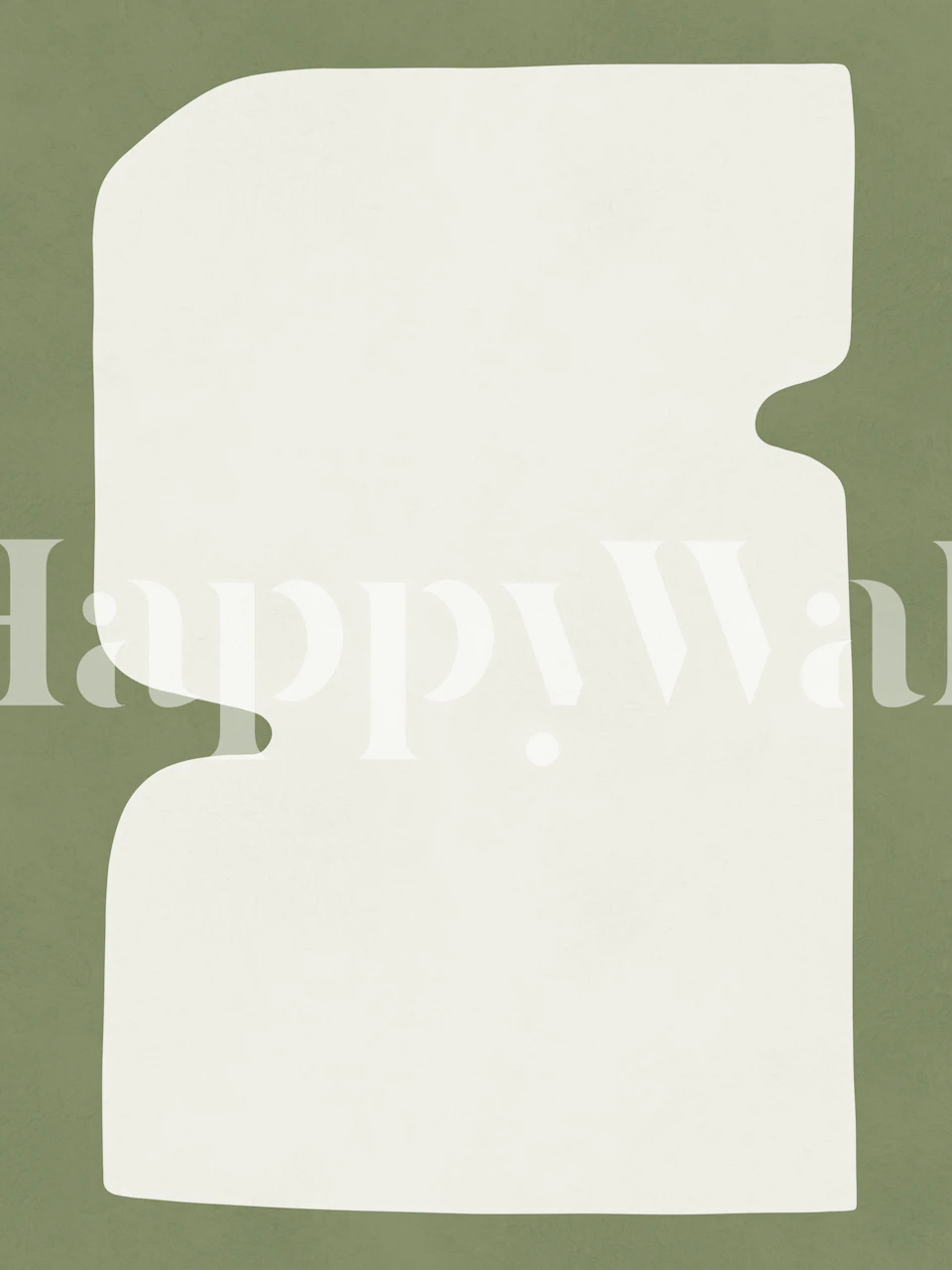 Abstract Silhouette wallpaper w pokoju