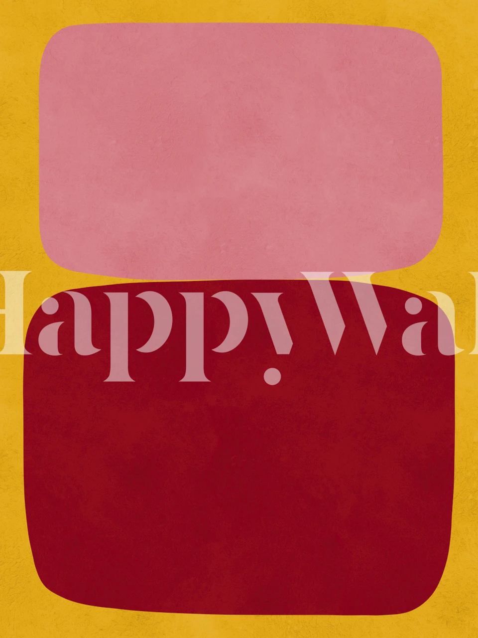 Carta da parati Retro Color Harmony in una stanza