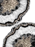 Yin Yang Agate Glitter Glam 10 ταπετσαρία