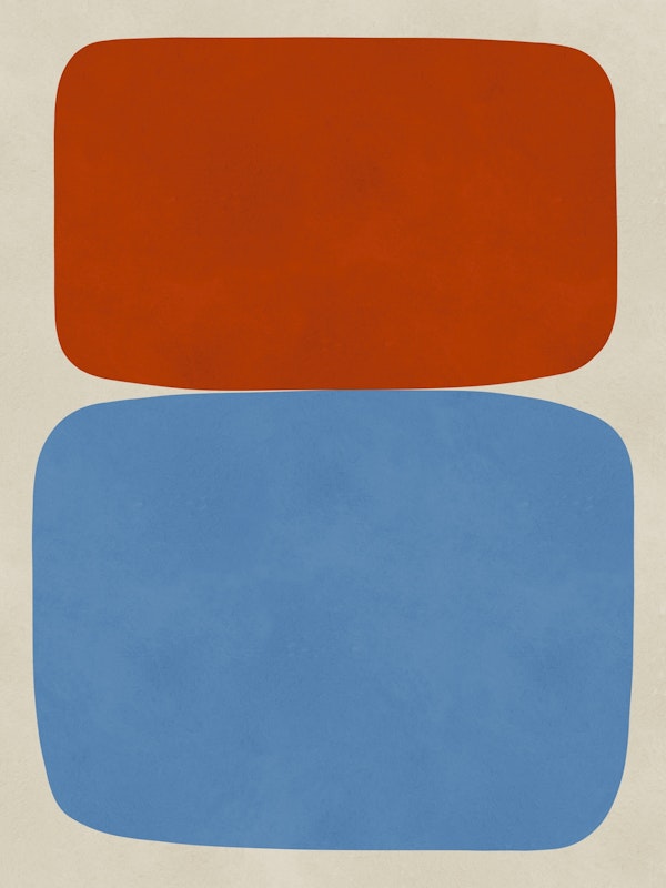 Abstract Color Contrast