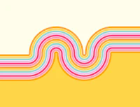 Bold Curvy Lines papiers peint