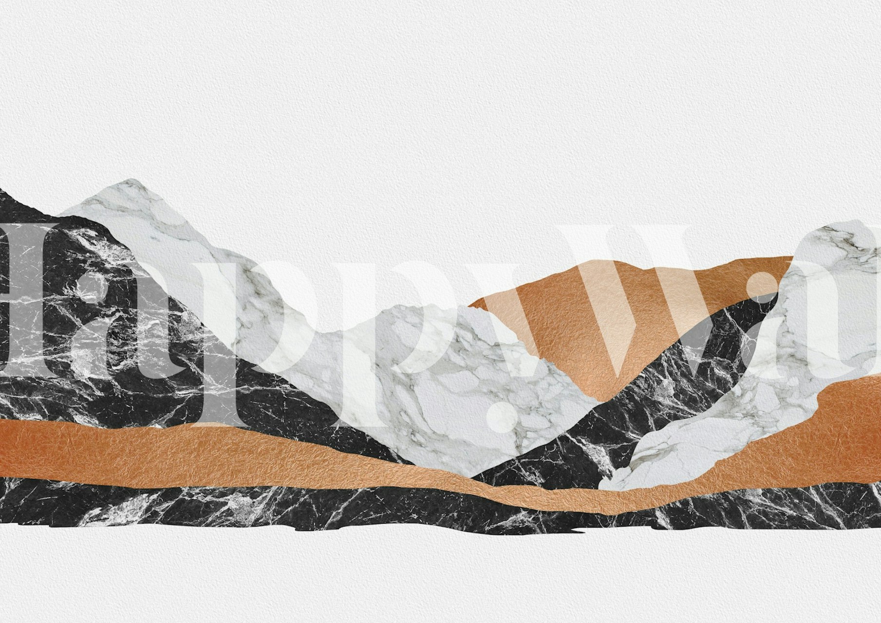 Marble Landscape Mountains I pozadina u sobi