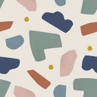 Collage Pastel I carta da parati