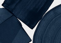 Minimalist Painting Blue II carta da parati