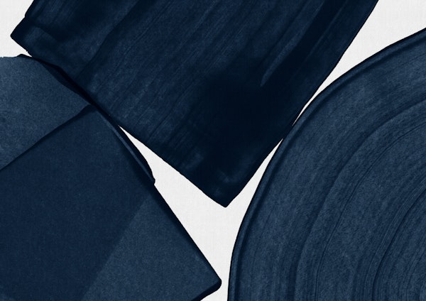 Minimalist Painting Blue II