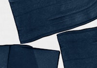 Minimalist Painting Blue III tapete