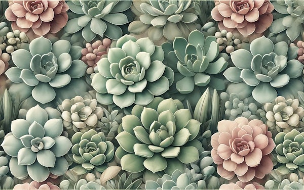 Succulent Garden Bloom