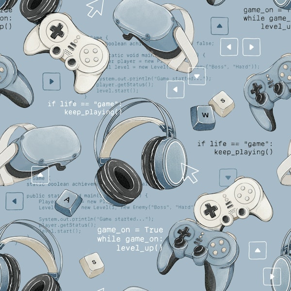 Game Mode: On - blue