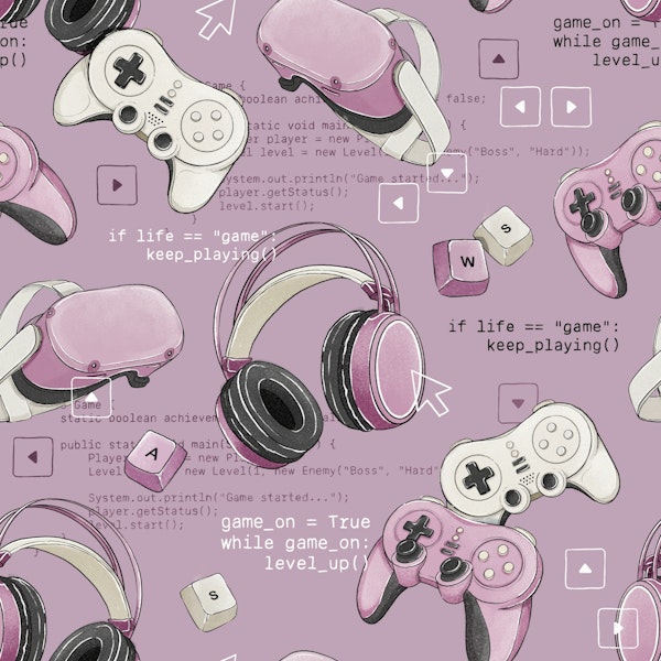 Game Mode: On - dark pink