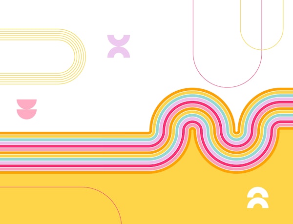 Colorful Groovy Lines