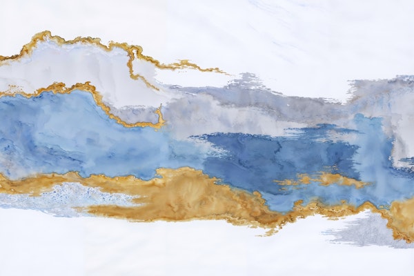 Ethereal Watercolor Landscape