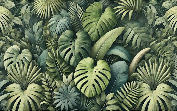Lush Jungle Composition