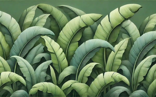 Banana Leaves Serenity