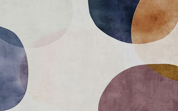 Modern Watercolor Shape Decor