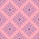 Decorative floral tiles pink and blue