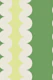 Giant Ric Rac Scalloped Stripe - Green Yellow