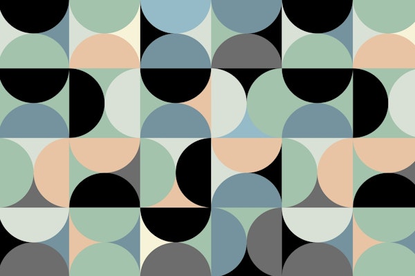 mid geometric modern pastel