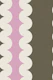 Giant Ric Rac Scalloped Stripe Pink Chocolate