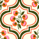 Red Tomato Vine Vintage Ogee - Green