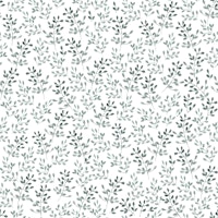 Tiny Green leaves Seamless Pattern ταπετσαρία