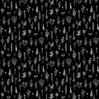 Little Black Wildflowers wallpaper