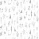 Wildflowers White - L