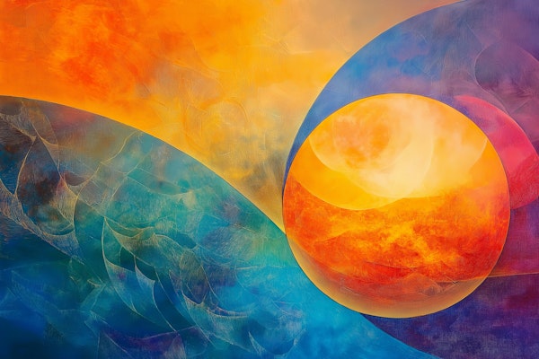 Vibrant Solar Canvas