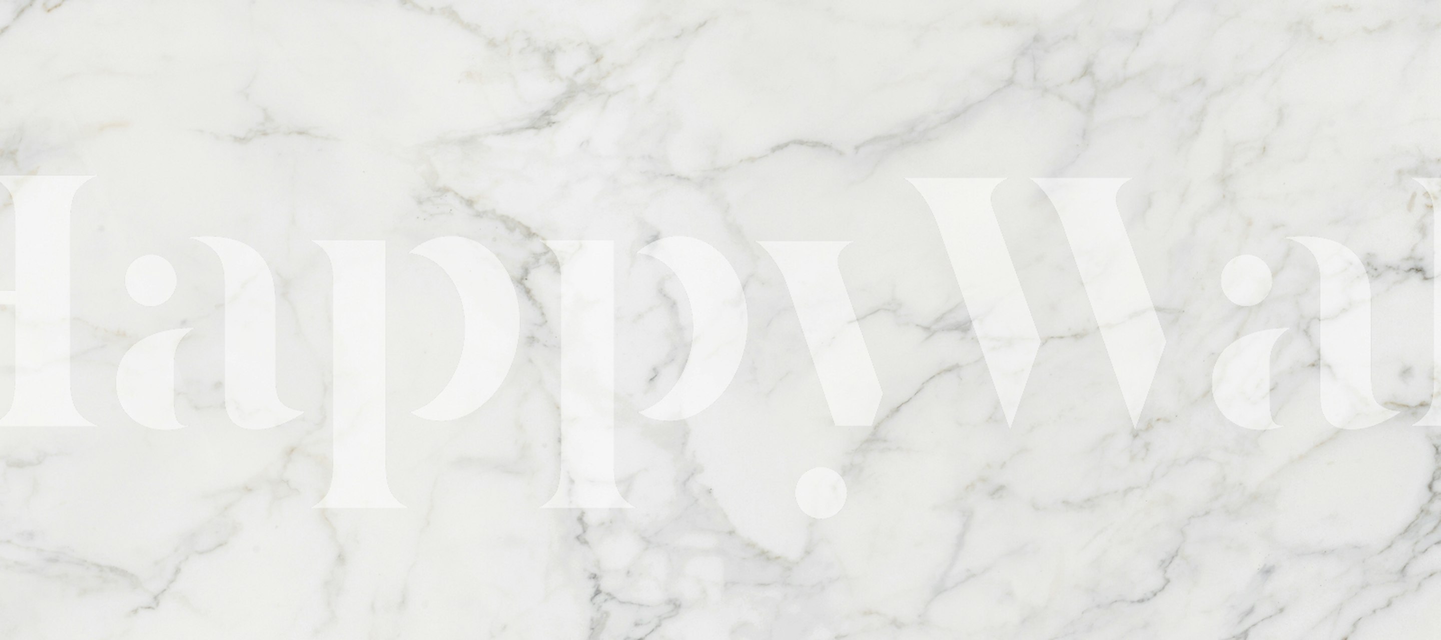 White surface stone wallpaper in a room