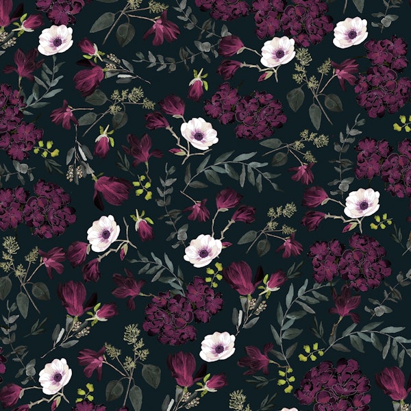 Romantic Pattern - Dark