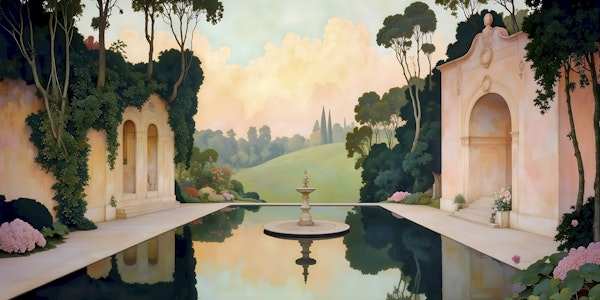 Antique Garden Elegance