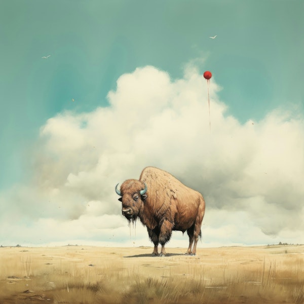 Minimal Buffalo Spirit