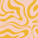 Modern Retro Liquid Swirl Fluid Abstract