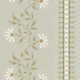 Floral Stripes Light Sage