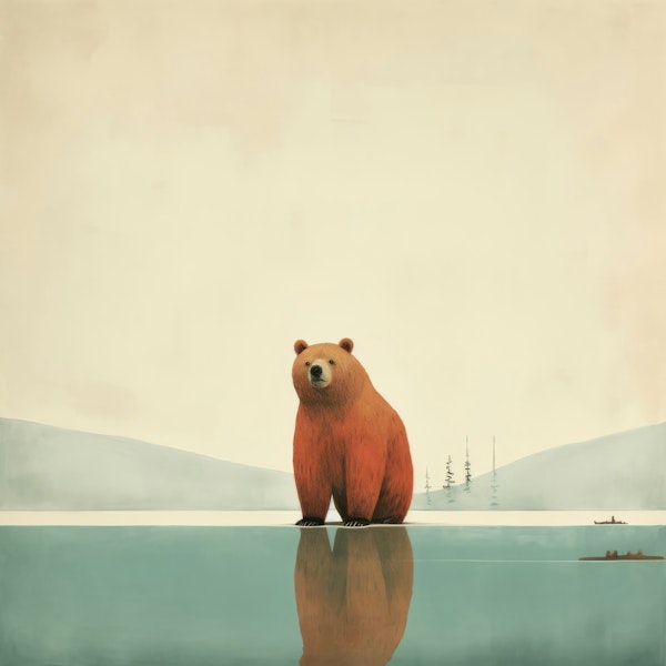 Minimal Grizzly Bear Horizon