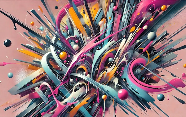 Neon Reverie Graffiti