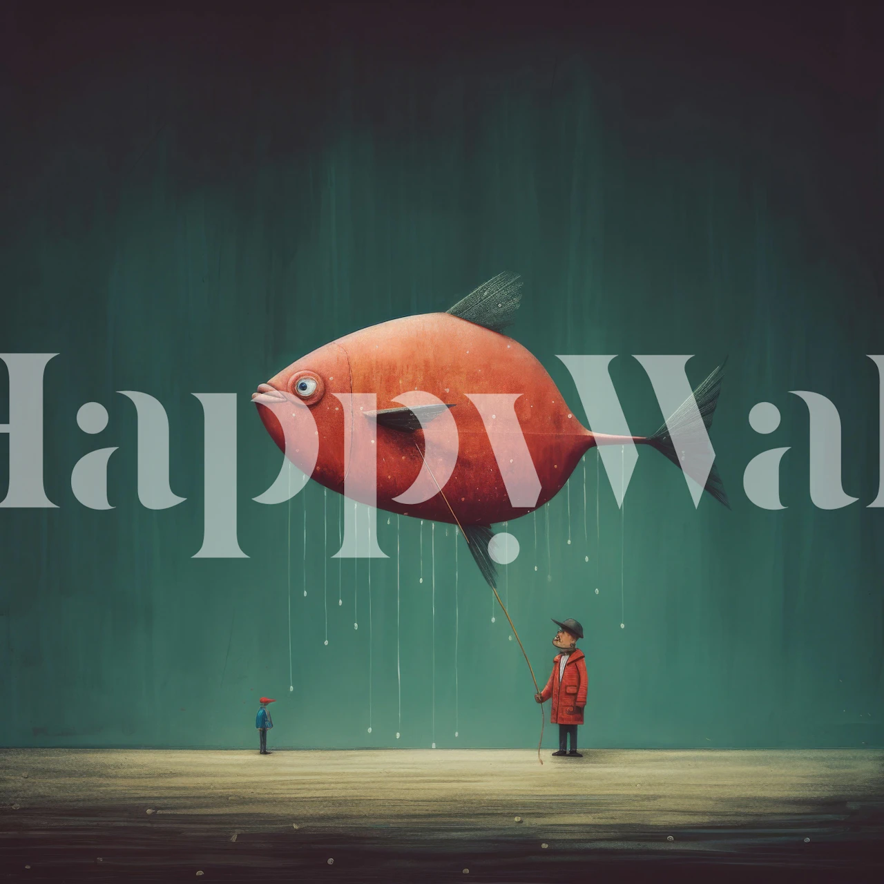 Tapeta Minimal Ray Journey v moderním pokoji