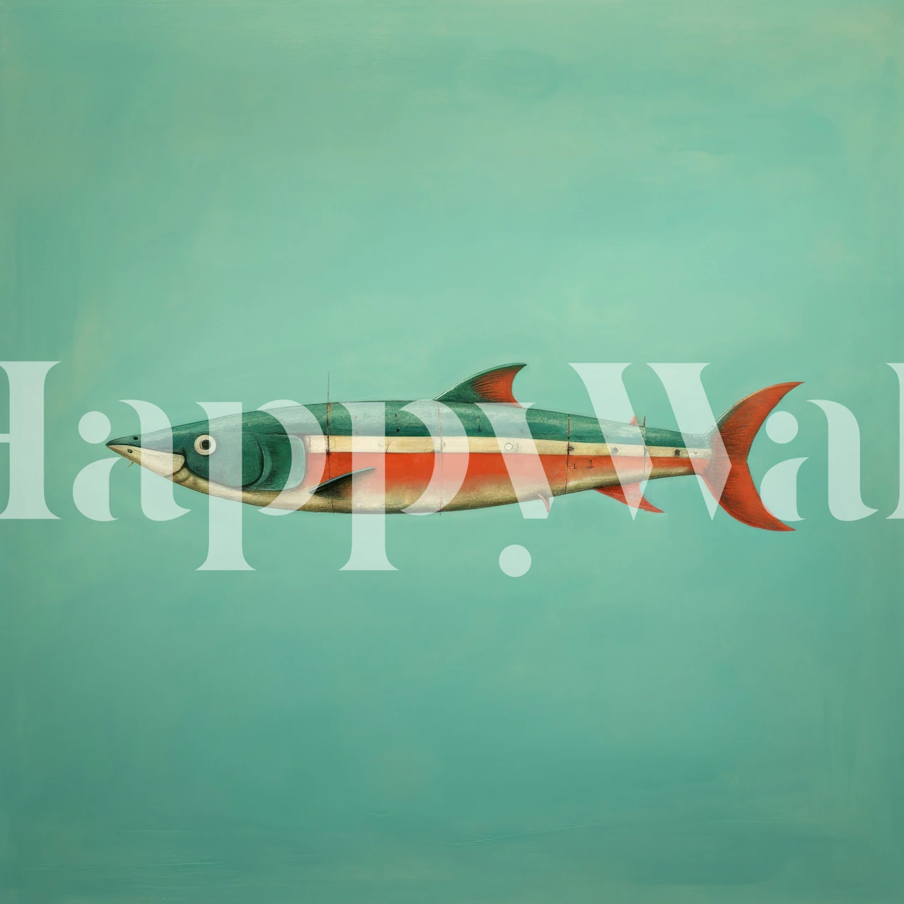 Minimal Sardine tapeta v místnosti