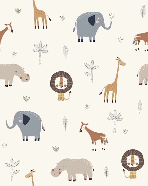 Safari animals small scale