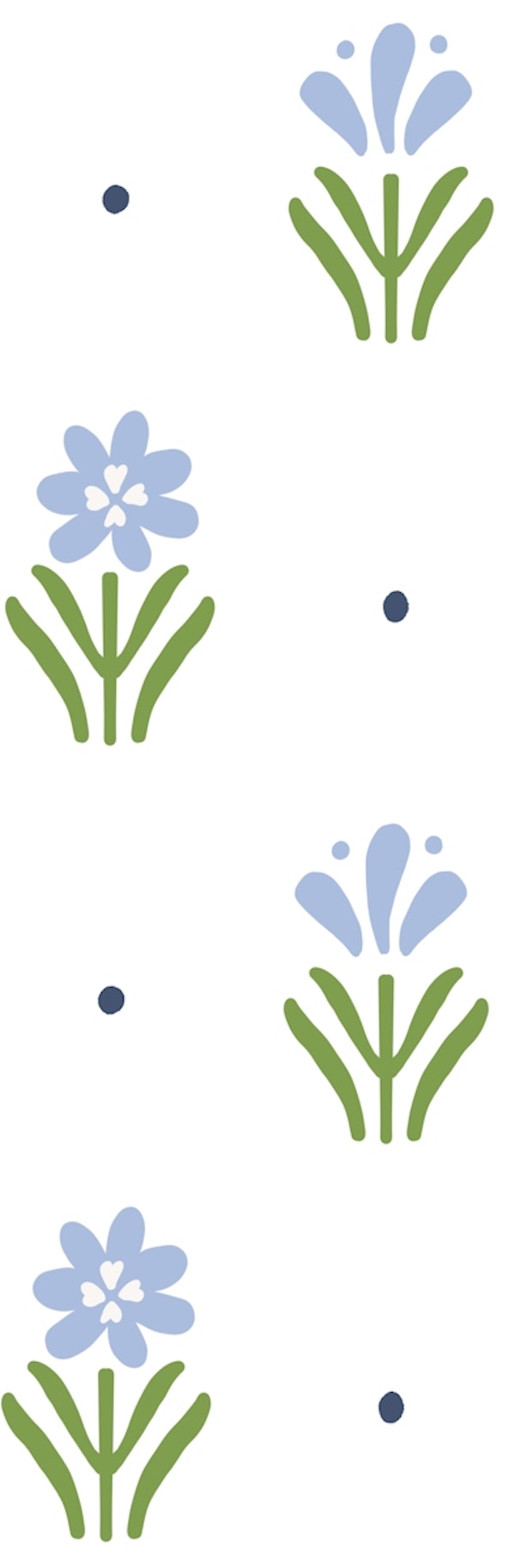 Spring Country Bloom in Blue