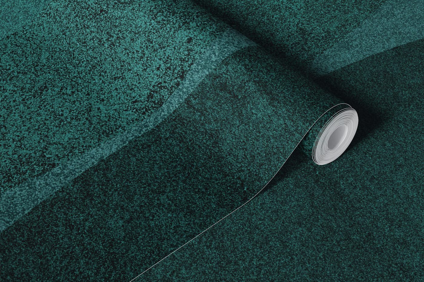 Mid Century Modern Teal wallpaper roll